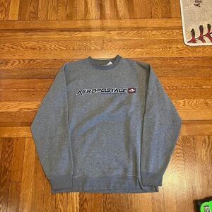 Y2K Aeropostale spell out‎ logo crew neck sweatshirt